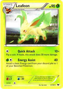 Leafeon - Dark Explorers (Rare) [DEX-6]