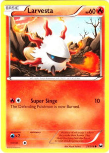 Larvesta - Dark Explorers (Common) [DEX-21]