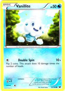 Vanillite - Dark Explorers (Common) [DEX-33]