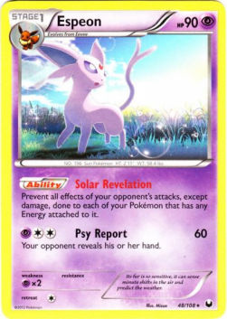 Espeon - Dark Explorers (Rare) [DEX-48]
