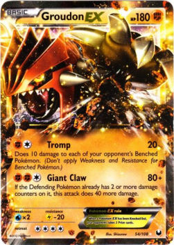 Groudon EX - Dark Explorers (Ultra Rare) [DEX-54]