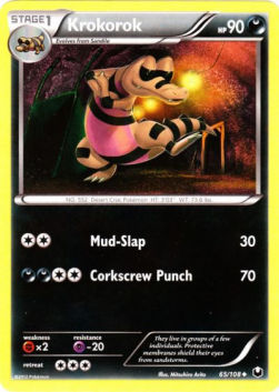 Krokorok - Dark Explorers (Uncommon) [DEX-65]