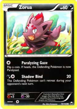 Zorua - Dark Explorers (Common) [DEX-70]
