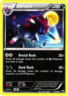 Zoroark - Dark Explorers (Rare) [DEX-71]