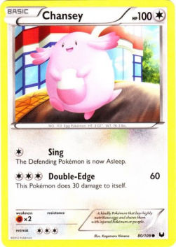 Chansey - Dark Explorers (Common) [DEX-80]