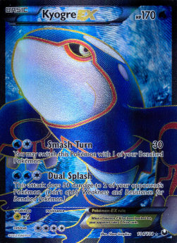 Kyogre EX - Dark Explorers (Ultra Rare) [DEX-104]