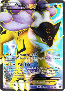 Raikou EX - Dark Explorers (Ultra Rare) [DEX-105]