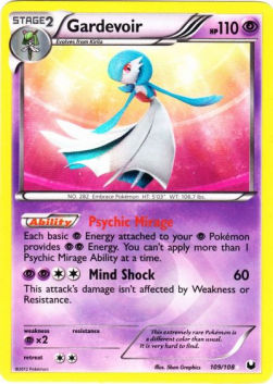 Gardevoir - Dark Explorers (Secret Rare) [DEX-109]