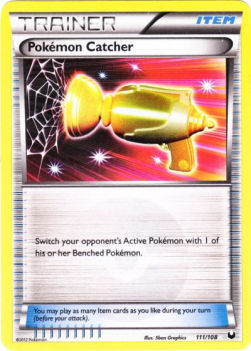 Pokémon Catcher - Dark Explorers (Secret Rare) [DEX-111]