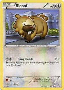 Bidoof - Dragons Exalted (Common) [DRX-106]