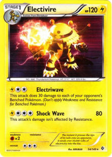 Electivire - Boundaries Crossed (Holo Rare) [BCR-54]