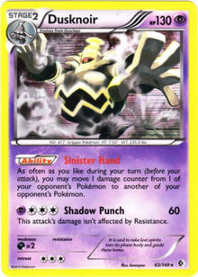 Dusknoir - Boundaries Crossed (Holo Rare) [BCR-63]