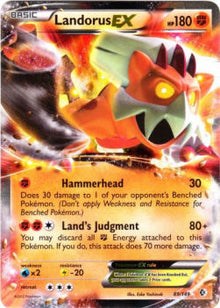 Landorus EX - Boundaries Crossed (Ultra Rare) [BCR-89]