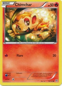 Chimchar - Plasma Storm (Common) [PLS-15]