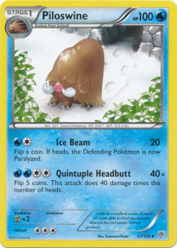 Piloswine - Plasma Storm (Uncommon) [PLS-27]