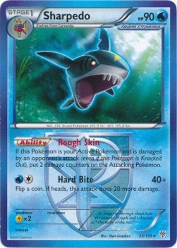 Sharpedo - Plasma Storm (Rare) [PLS-33]