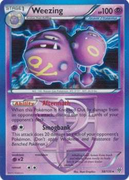 Weezing - Plasma Storm (Holo Rare) [PLS-58]