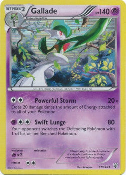 Gallade - Plasma Storm (Holo Rare) [PLS-61]