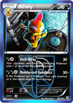 Scrafty - Plasma Storm (Rare) [PLS-86]