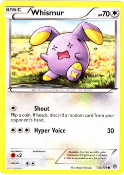 Whismur - Plasma Storm (Common) [PLS-105]