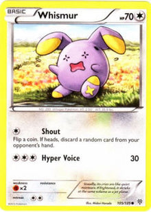 Whismur - Plasma Storm (Common) [PLS-105]