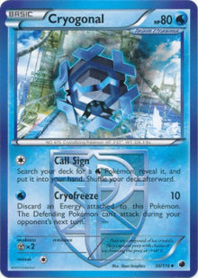 Cryogonal - Plasma Freeze (Uncommon) [PLF-30]