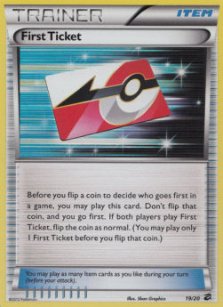 First Ticket - Dragon Vault (Holo Rare) [DRV-19]