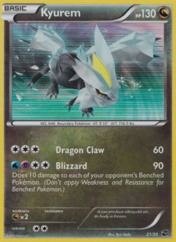 Kyurem - Dragon Vault (Holo Rare) [DRV-21]