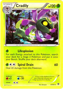 Cradily - Plasma Blast (Rare) [PLB-4]