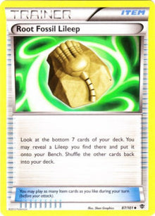 Root Fossil Lileep - Plasma Blast (Uncommon) [PLB-87]