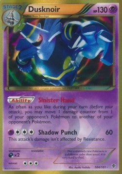 Dusknoir - Plasma Blast (Secret Rare) [PLB-104]