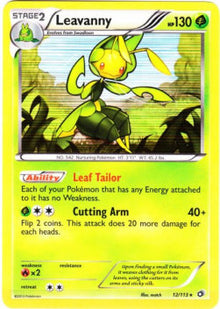 Leavanny - Legendary Treasures (Holo Rare) [LTR-12]