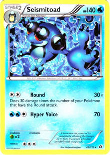 Seismitoad - Legendary Treasures (Rare) [LTR-42]