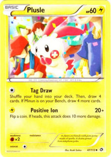 Plusle - Legendary Treasures (Uncommon) [LTR-47]