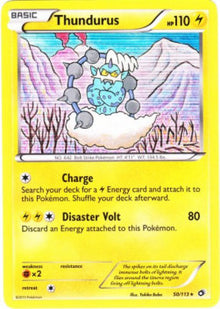 Thundurus - Legendary Treasures (Holo Rare) [LTR-50]
