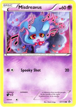 Misdreavus - Legendary Treasures (Common) [LTR-57]