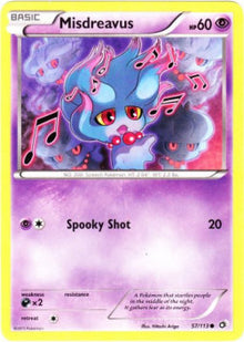 Misdreavus - Legendary Treasures (Common) [LTR-57]