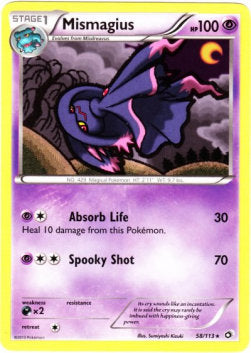 Mismagius - Legendary Treasures (Rare) [LTR-58]