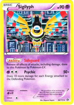Sigilyph - Legendary Treasures (Holo Rare) [LTR-66]
