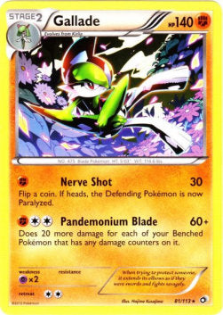 Gallade - Legendary Treasures (Rare) [LTR-81]