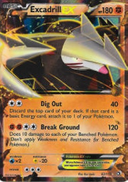 Excadrill EX - Legendary Treasures (Ultra Rare) [LTR-82]