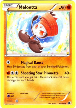 Meloetta - Legendary Treasures (Rare) [LTR-86]
