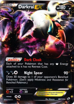 Darkrai EX - Legendary Treasures (Ultra Rare) [LTR-88]