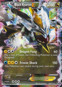 Black Kyurem EX - Legendary Treasures (Ultra Rare) [LTR-100]