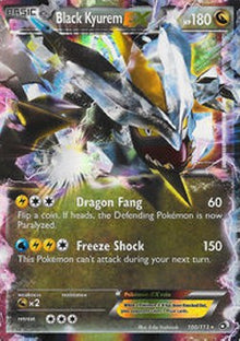Black Kyurem EX - Legendary Treasures (Ultra Rare) [LTR-100]