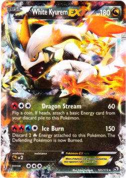White Kyurem EX - Legendary Treasures (Ultra Rare) [LTR-101]