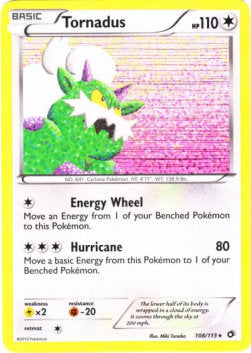 Tornadus - Legendary Treasures (Holo Rare) [LTR-108]