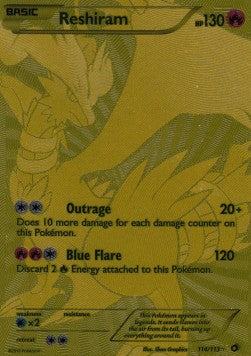 Reshiram - Legendary Treasures (Secret Rare) [LTR-114]