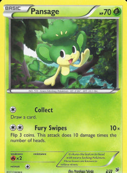 Pansage - XY Kalos Starter Set (Common) [KSS-2]