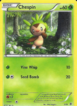 Chespin - XY Kalos Starter Set (Common) [KSS-3]